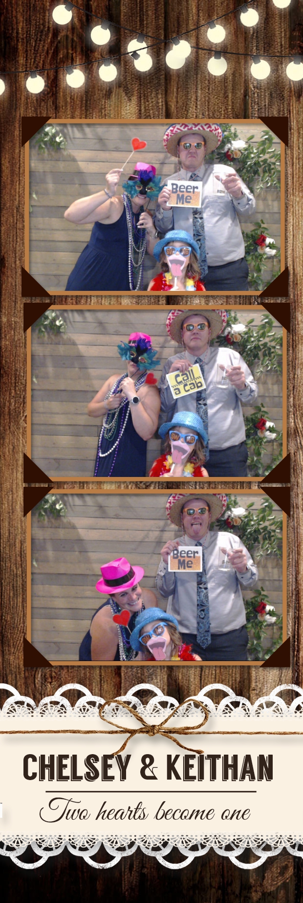 Chelsey & Keithan’s Wedding | View more photos from the event at gallery.photoboothbillings.com/u/PhotoBoothBillings/Chelsey-Keithan’s-Wedding